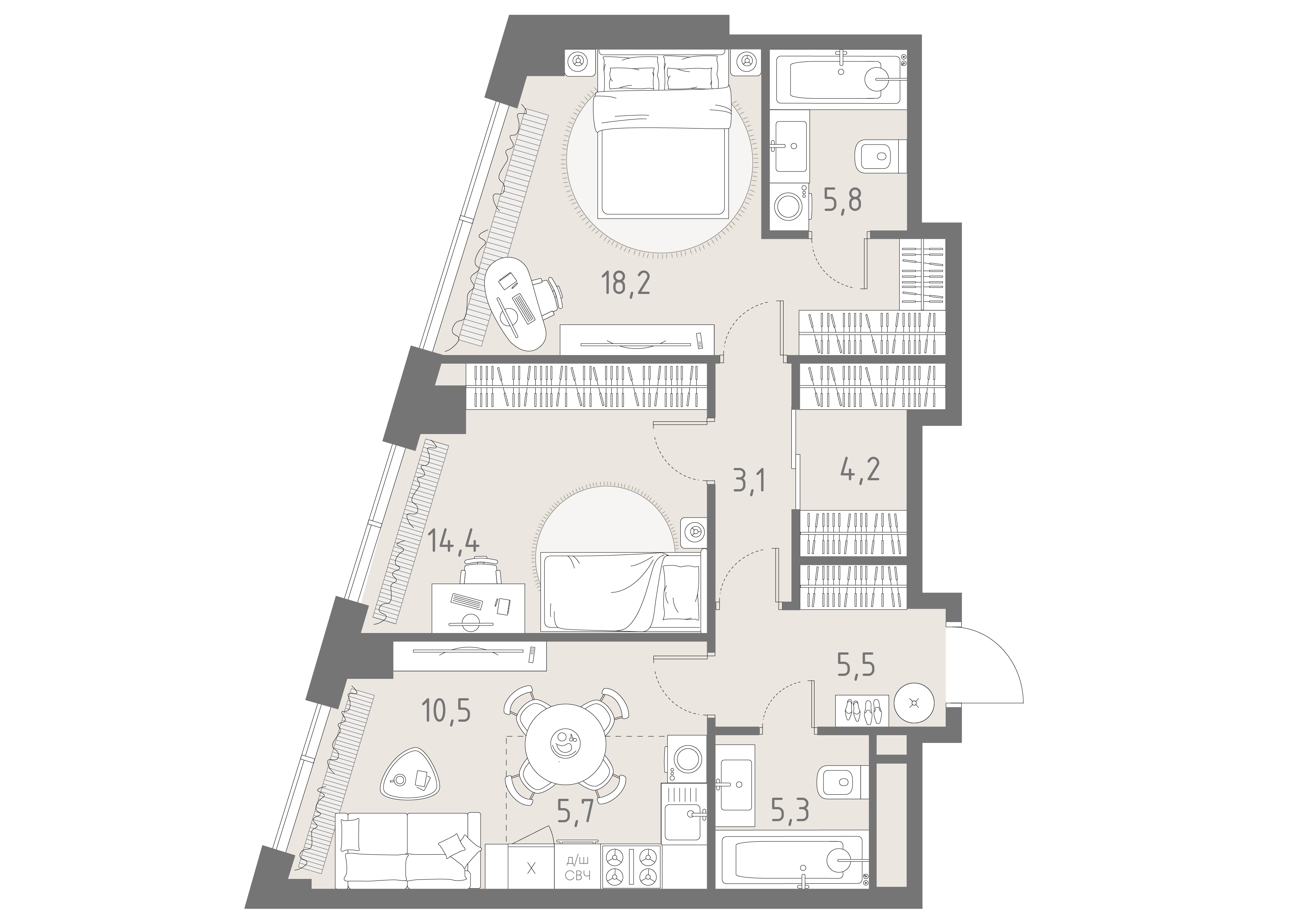 Apartment 525